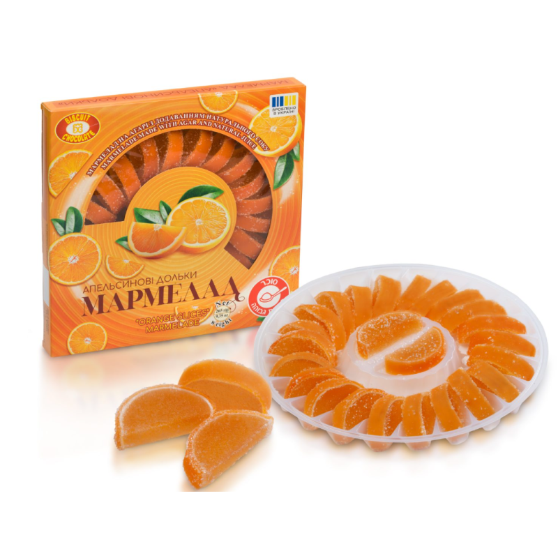 K908 KBF MARMELADE ORANGE SLICES (12X265G)