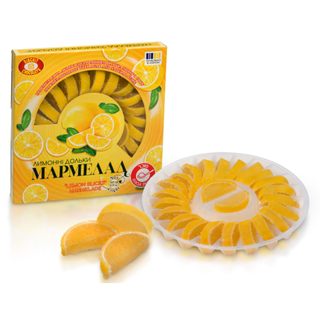 K909 KBF MARMELADE LEMON SLICES (12X265G)