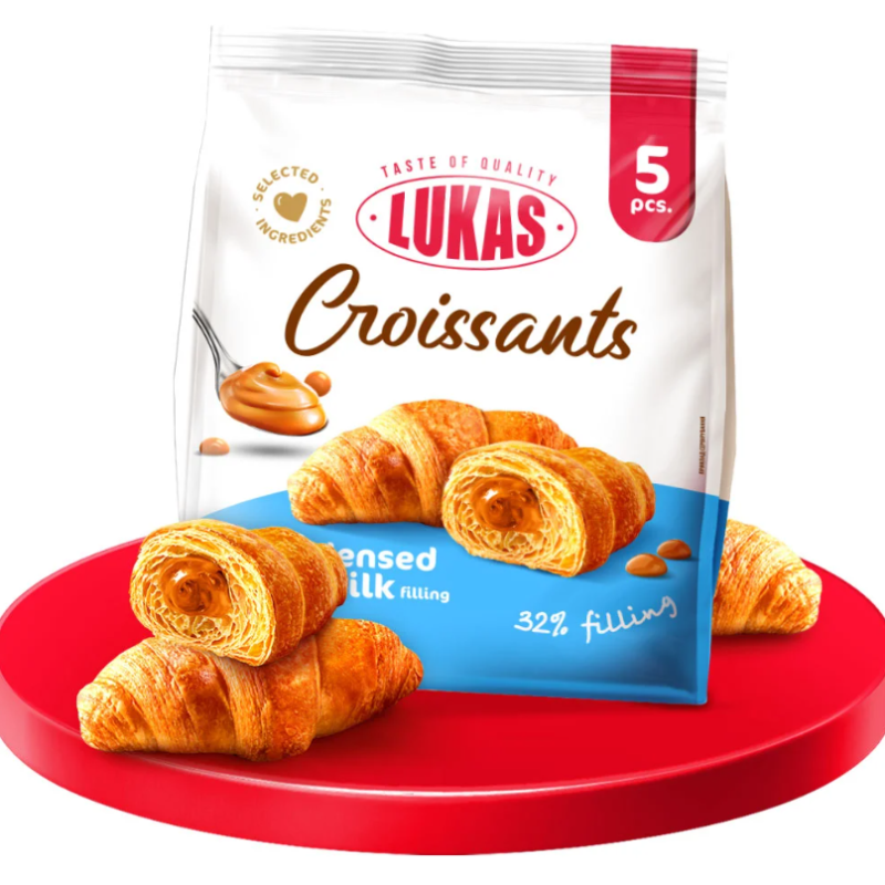 K917 LUKAS CROISSANT WITH BAKED CONDENSED MILK (10X225G)