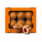 GC CUPCAKE MUFFIN CLASSIC WITH CHERRY FLAVORED FILLING 220G