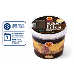 C021 RGK PORK SHASHLIK IN CREAMY YOGURT-MUSTARD MARINADE (6X900G)