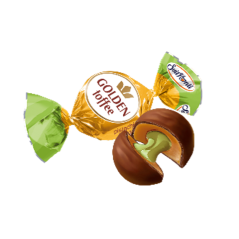 K926 SVIT KONTI GOLDEN TOFFE PISTACIO FLAVOR CANDIES (24X200G)