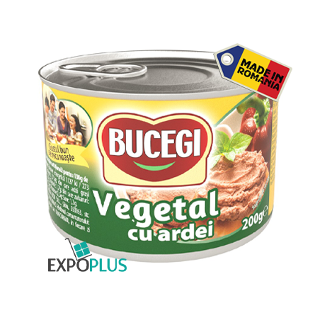 Q193 BUCEGI VEGETARIAN PATE PEPPER/ PASTA ARDEI 48X200G