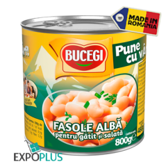Q196 BUCEGI FASOLE ALBA DE GATIT SI SALATA/WHITE BEAN 6X400G
