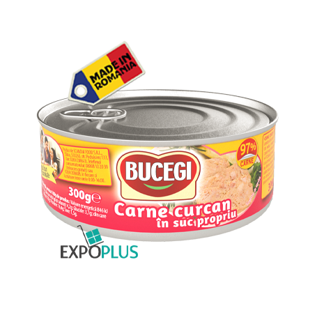 Q199 BUCEGI CARNE CURCAN IN SUC/LUNCHEON MEAT TURKEY 6X300