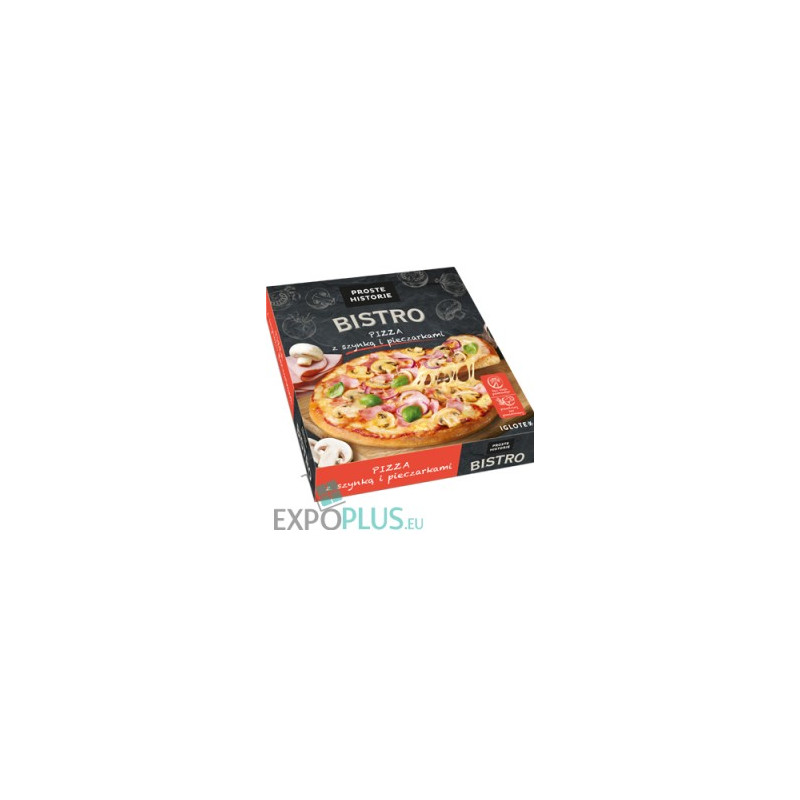 C703 IGLOTEX PR.HIST.BISTRO PIZZA Z SZYNKA I PIEC. 5X420G