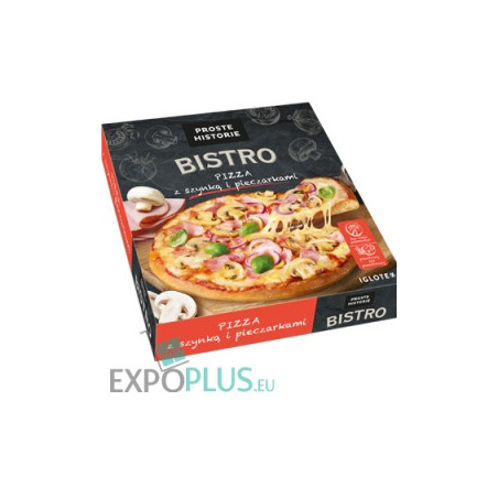 C703 IGLOTEX PR.HIST.BISTRO PIZZA Z SZYNKA I PIEC. 5X420G