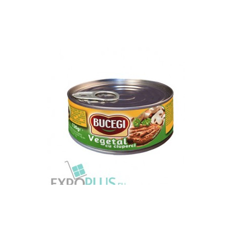Q207 BUCEGI PASTA VEGETAL CU CIUPERCI 60X120G