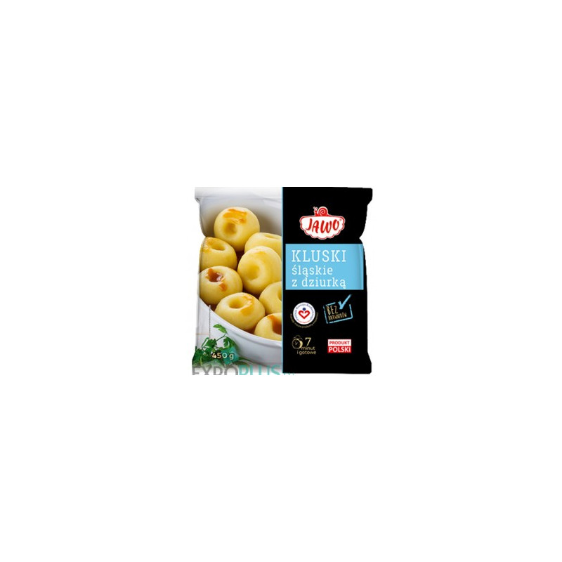 C344 JAWO KLUSKI Z DZIURKA (12X450G)