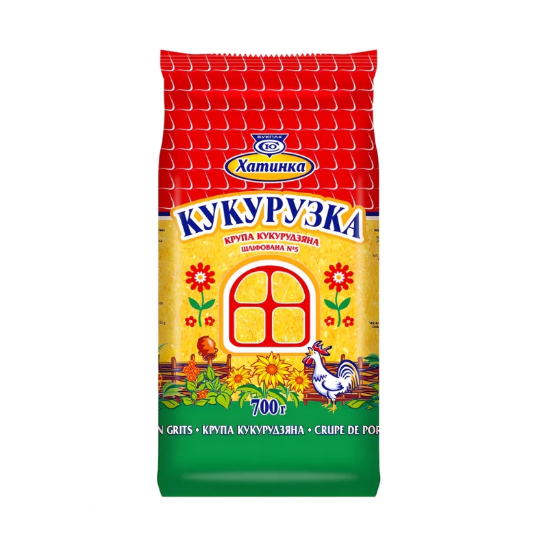 K942 HATINKA MAIZE GROATS FINE GROUND (10X700G)