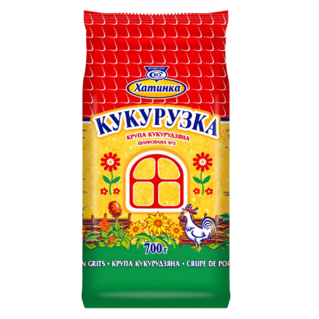 K942 HATINKA MAIZE GROATS FINE GROUND (10X700G)