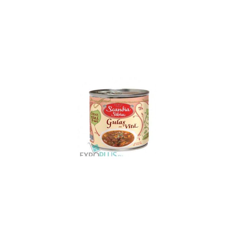 Q050 SCANDIA SIBIU GULASZ DE VITA 6X400G