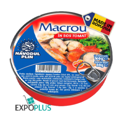 Q092 NAVODUL PLIN MACROU IN SOS TOMAT (16X160G)