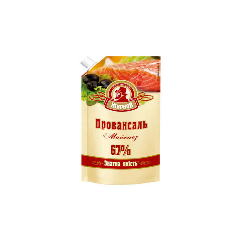 K825 ZHYRNOV PROVENCE MAYONNAISE 67% DOYPACK (20X300G)