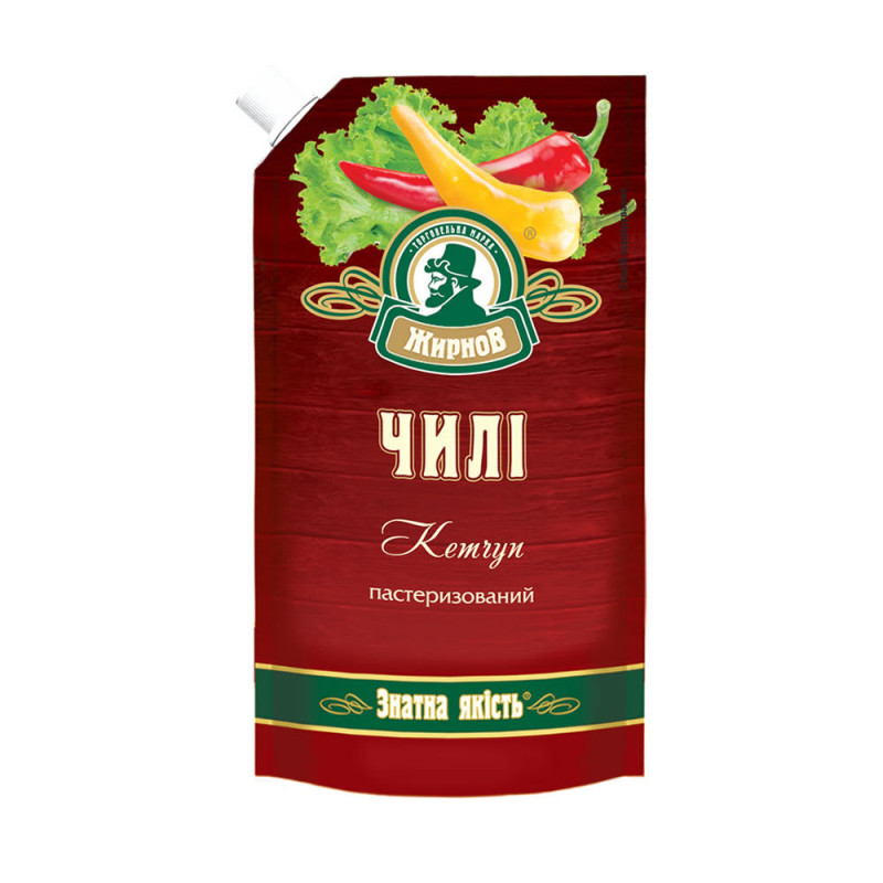 K952 ZHYRNOV CHILLI KETCHUP DOYPACK (18X300G)