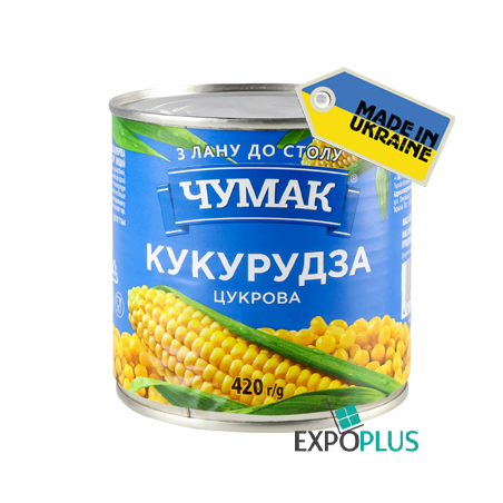 K147 CHUMAK CANNED CORN (12X420G)