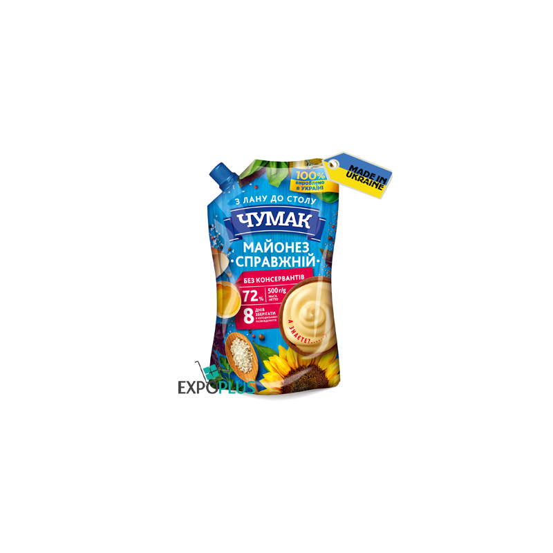 K569 CHUMAK MAYONNAISE REAL 72% (36X300G)
