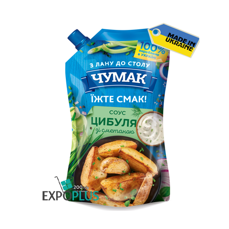 K571 CHUMAK SAUCE SOUR CREAM WITH ONION (36X200G)