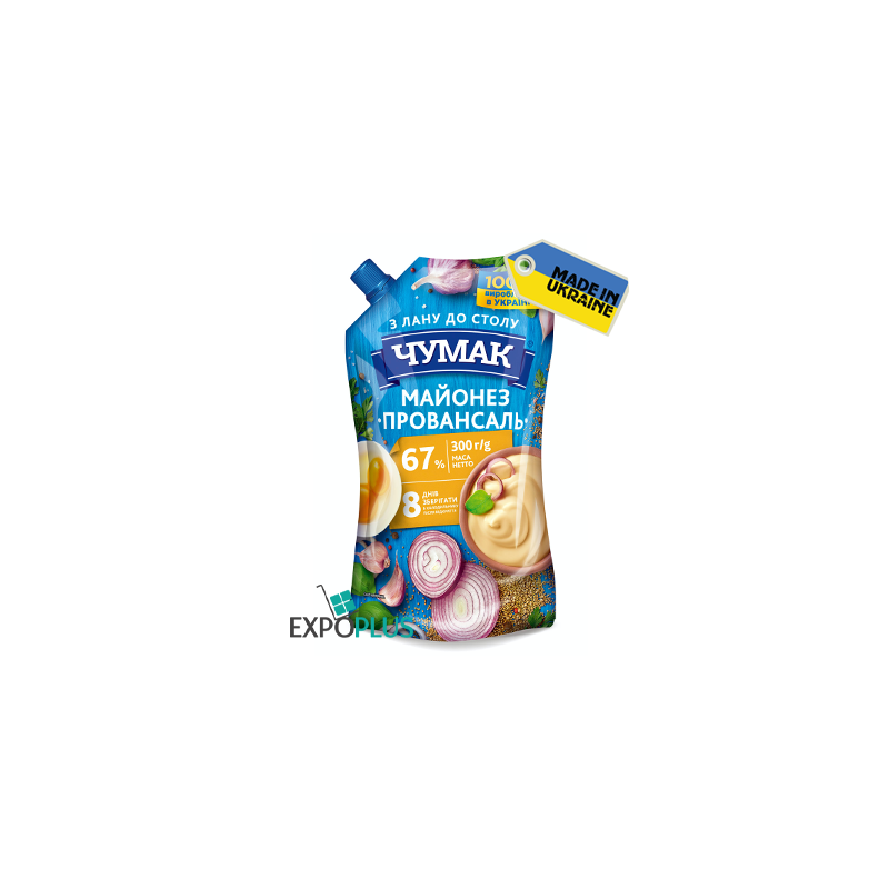 K624 CHUMAK MAYONNAISE PROVANSAL 67% (36X300G)