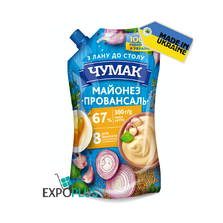 K624 CHUMAK MAYONNAISE PROVANSAL 67% (36X300G)