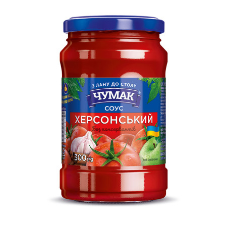 K962 CHUMAK SAUSE KHERSON GLASS (12X300G)