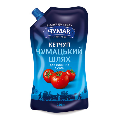 K956 CHUMAK KETCHUP CHUMATSKYI SHLIAKH DOY PACK (48X250G)