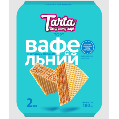 C284 TARTA CAKE WAFFLE WITH WITH CONDENSED MILK (6X180G)