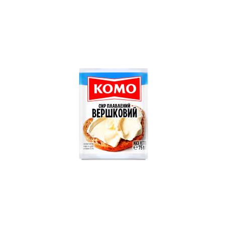 P126 KOMO PROCESSED CHEESE VERSHKOVYI (24X75G)