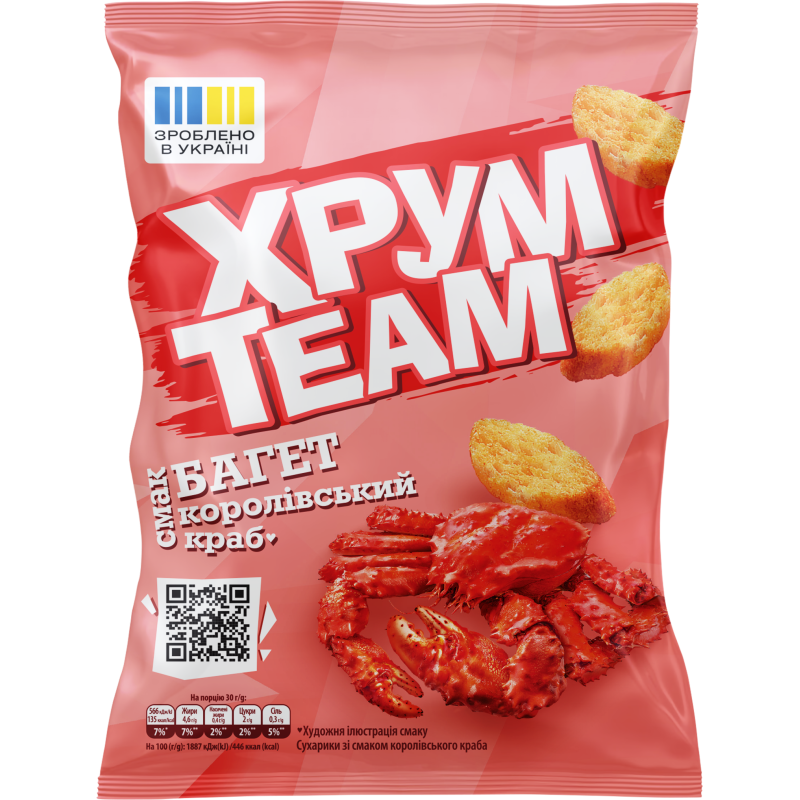 K964 HRUMTEAM BAGUETTE KING CRAB FLAVOR (24X55G)