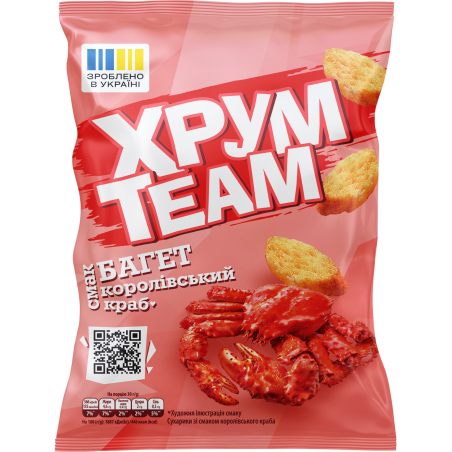 K964 HRUMTEAM BAGUETTE KING CRAB FLAVOR (24X55G)