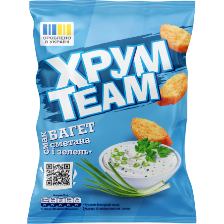 K965 HRUMTEAM BAGUETTE CREAM&GREENERY FLAVOR (24X55G)