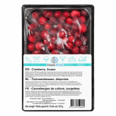 C618 FROZEN WORLD CRANBERRIES ( 16X350G)