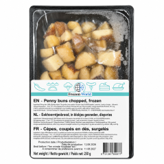 C619 FROZEN WORLD BOLETUS EDULIS CUBES ( 16X250G)