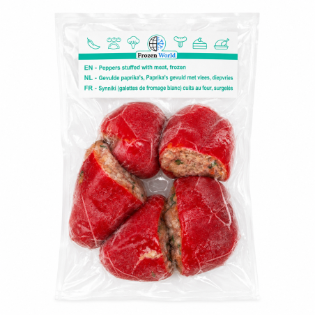 C622 FROZEN WORLD PEPPERS STUFFED WITH MEAT ( 5X1KG)