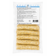 C623 FROZEN WORLDFRENCH PANCAKES WITH CHICKEN ( 10X500G)