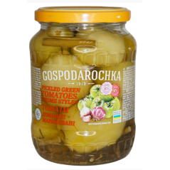 K292 GOSPODAROCKA GREEN PICKLED TOMATOES (8X660G)