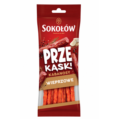 A113 SOKOLOW KABANOSY WIEPRZOWE (20X80G)