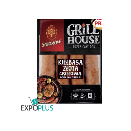 A099 SOKOLOW BBQ GOLD SAUSAGE/KIELBASA ZLOTA GR  (APP.12 KG)
