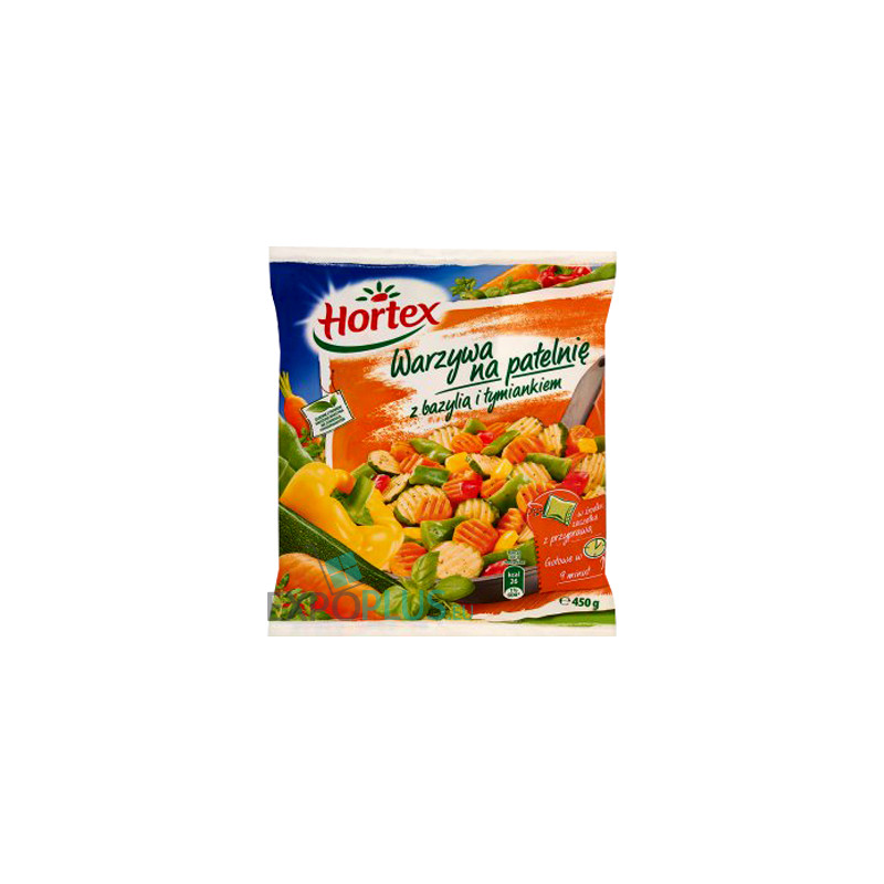 C528 HORTEX WARZYWA NA PAT. Z BAZ.TYMIAN. 14X450G