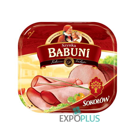 A102 SOKOLOW SZYNKA BABUNI EXTRA (10X140G)