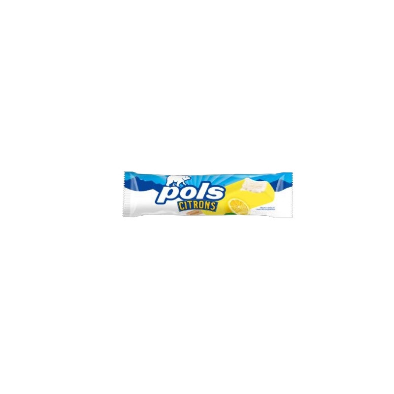 C837 POLS STICK ICE CREAM LEMON COATING (32X120ML)