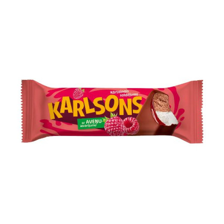 C840 KARLSON VANILLA & CHOCOLATE WITH RASPBERRY(60X100ML)