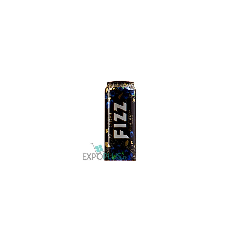 N008 FIZZ BLUEBERRY 4% (24X500ML)