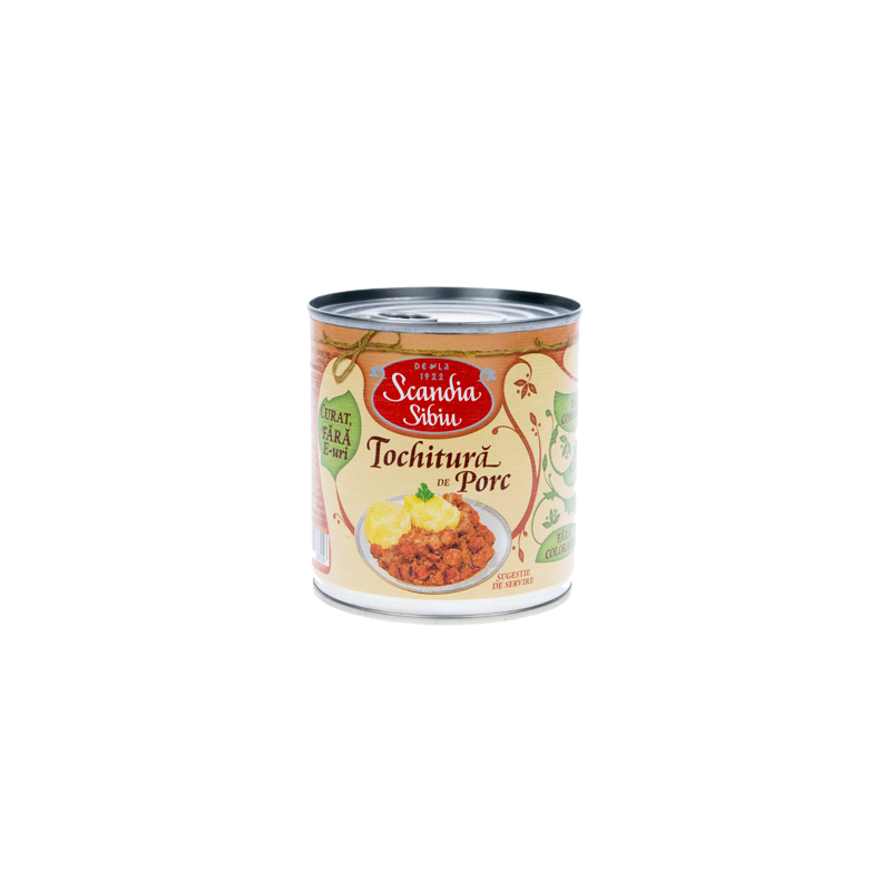 Q044 SCANDIA SIBIU TOCHITURA DE PORC 6X400G