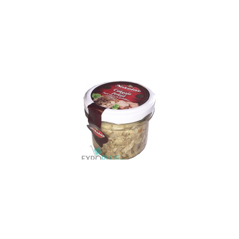 I112 NAKOTNE CUKGALA ZELEJA PORK SLICES IN GELATIN (6X180G)