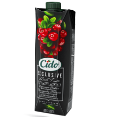 X122 CIDO CRANBERRY JUICE EXCLUSIVE (15X1L)