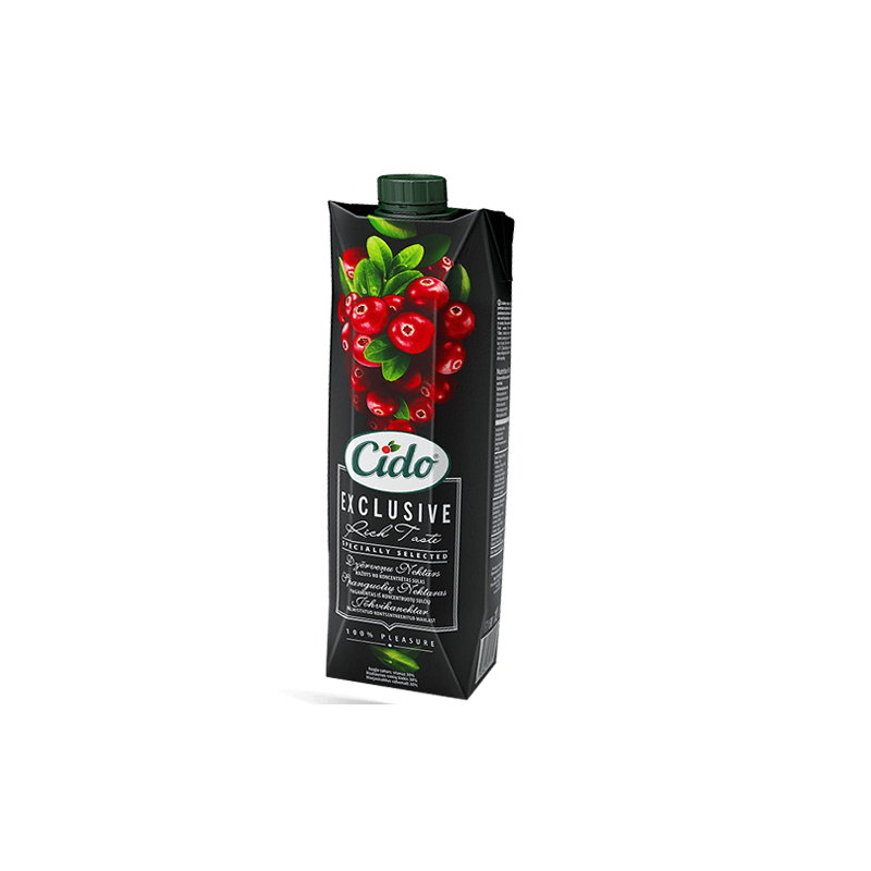 X122 CIDO CRANBERRY JUICE EXCLUSIVE (15X1L)