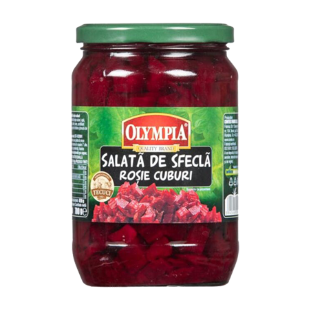 Q245 OLYMPIA SALATA DE SFECLA ROSIE CUBURI 6X720ML