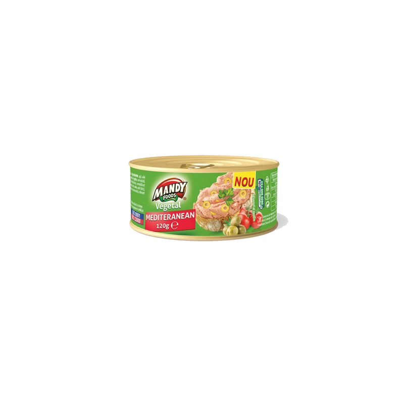 Q286 MANDY VEGETAL MEDITERANEAN (6X120G)