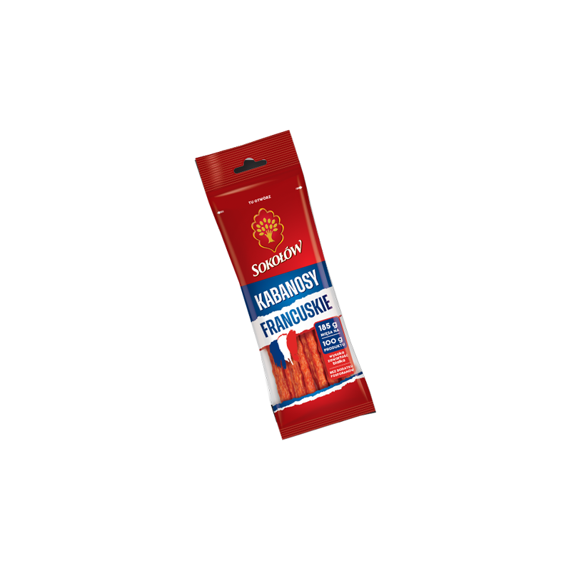 A125 SOKOLOW KABANOSY FRANCUSKIE (20X120G)